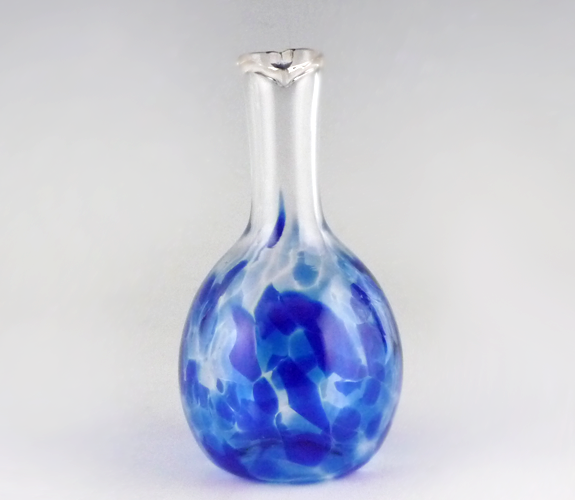 Henrietta Glass- blown glass vase